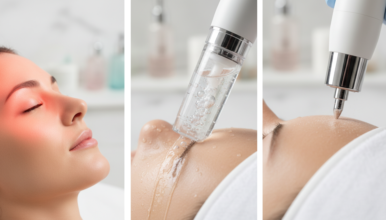 Brisbane Facial Showdown: Comparing LED, HydraFacial, and Microdermabrasion