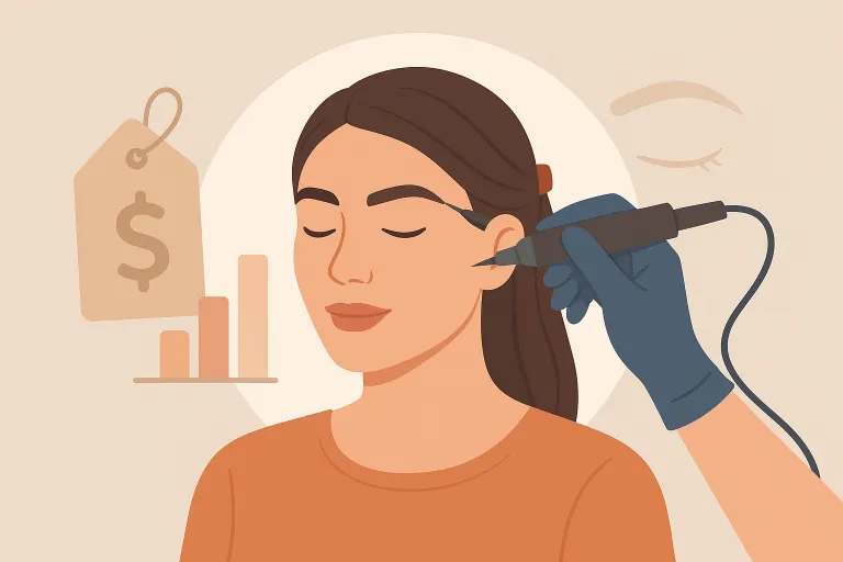 Eyebrow tattoo cost in Australia (2026): What 460 Real Prices Say
