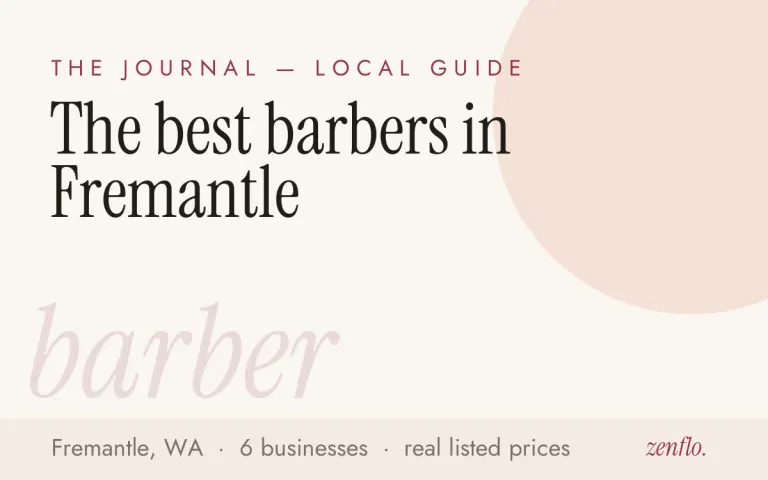 The best barbers in Fremantle