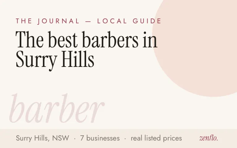 The best barbers in Surry Hills