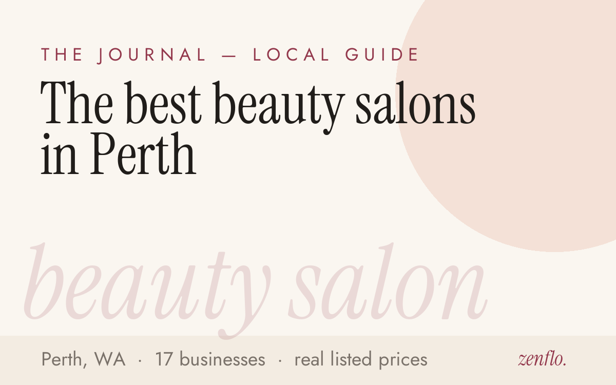 The best beauty salons in Perth