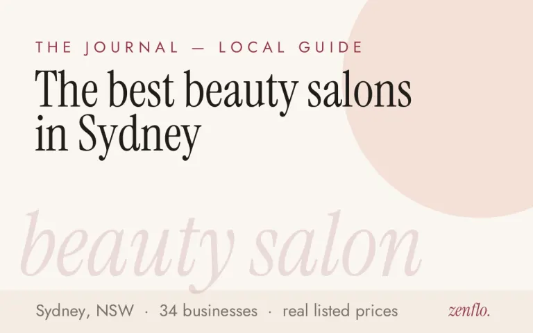 The best beauty salons in Sydney