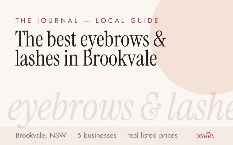 The best eyebrows & lashes in Brookvale
