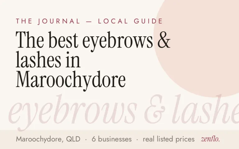The best eyebrows & lashes in Maroochydore