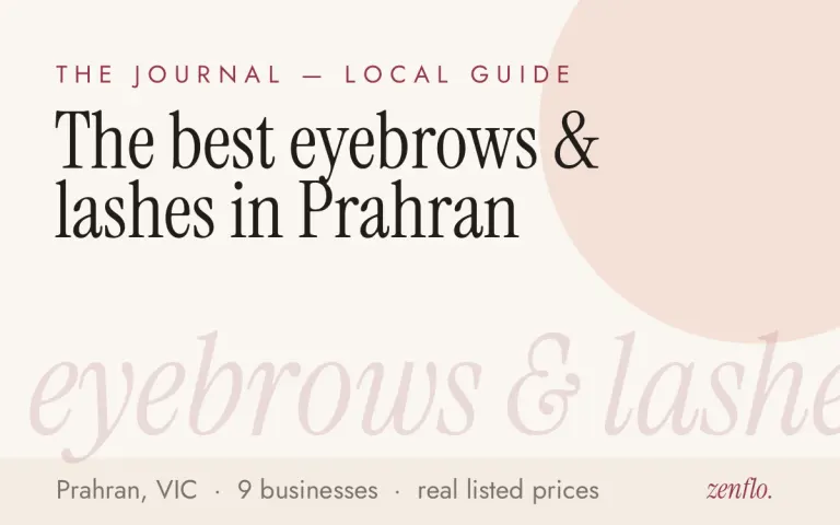 The best eyebrows & lashes in Prahran