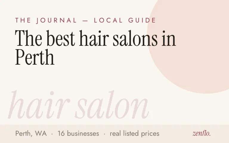 The best hair salons in Perth
