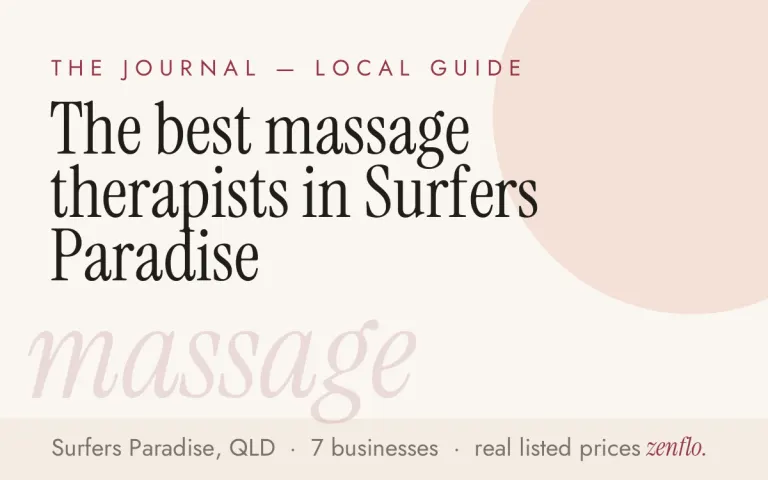 The best massage therapists in Surfers Paradise