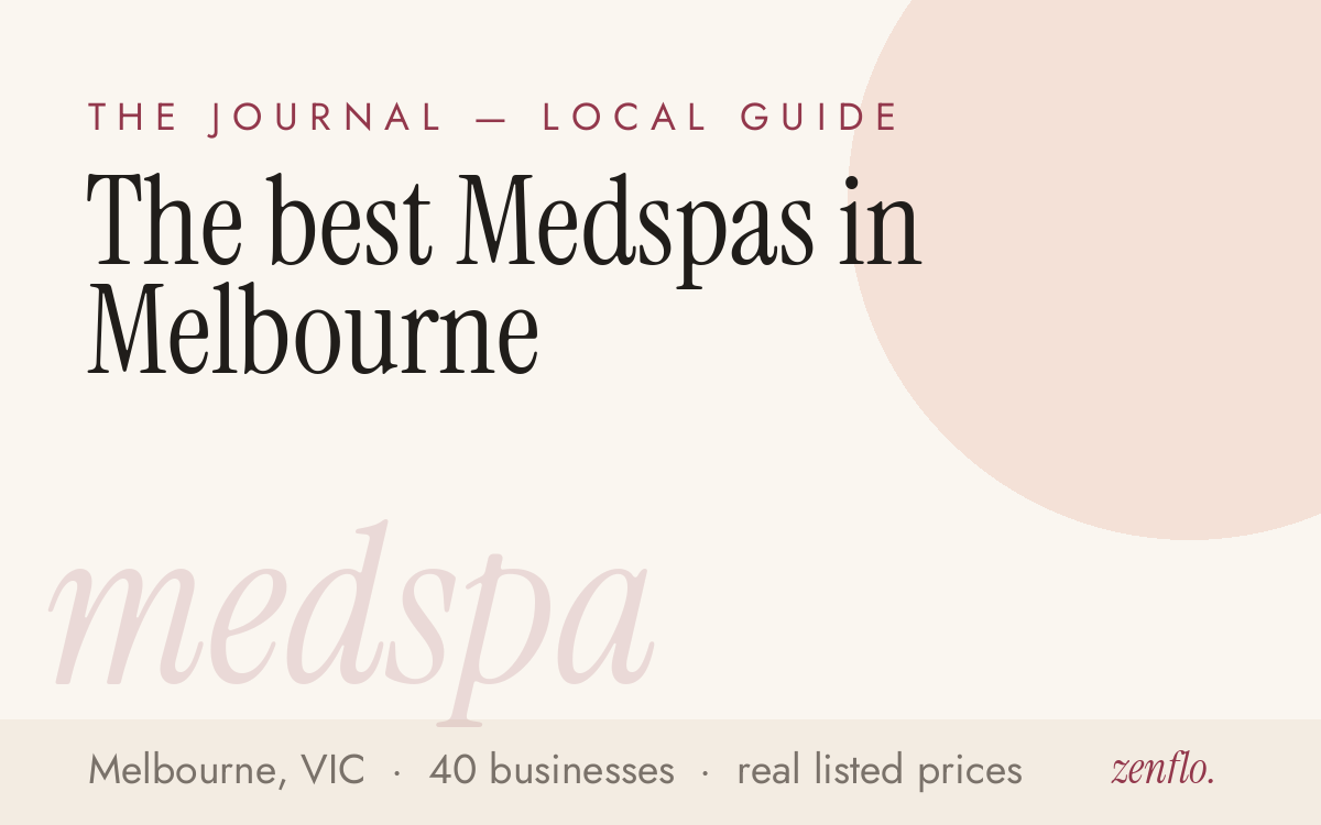 The best Medspas in Melbourne