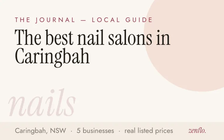 The best nail salons in Caringbah