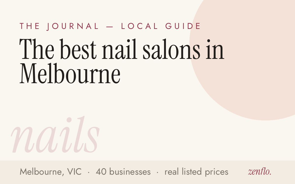 The best nail salons in Melbourne